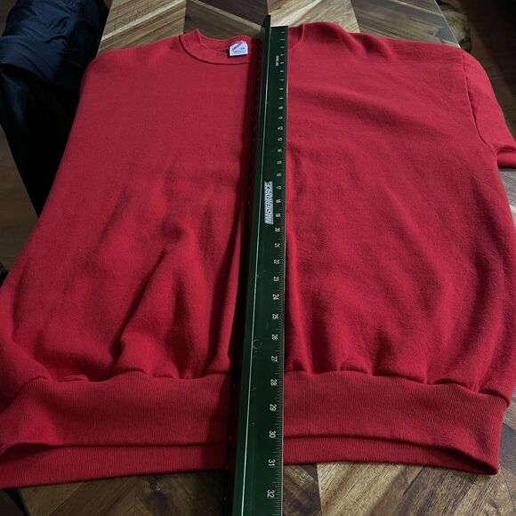 Jerzees Crewneck Sweatshirt Blank Pullover Vintage USA Made Mens 3XL - Picture 4 of 7